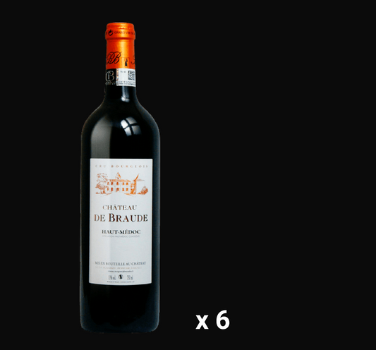 Chateau De Braude 2018 (6 bottles)