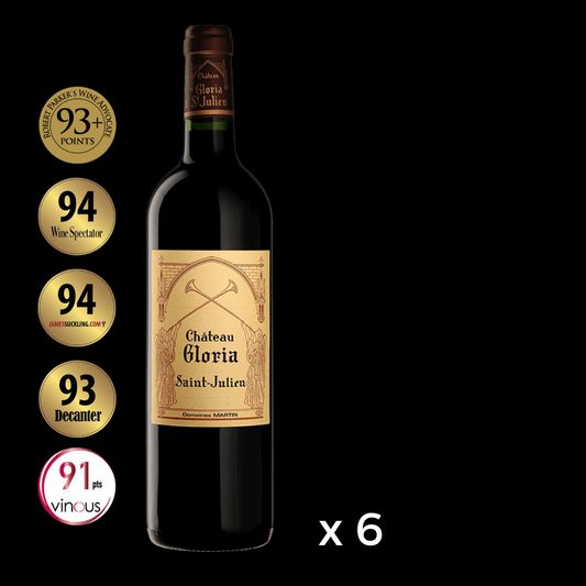 Chateau Gloria Saint-Julien 2019 (6 bottles)