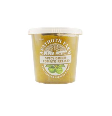 Spicy Green Tomato Relish 390gm