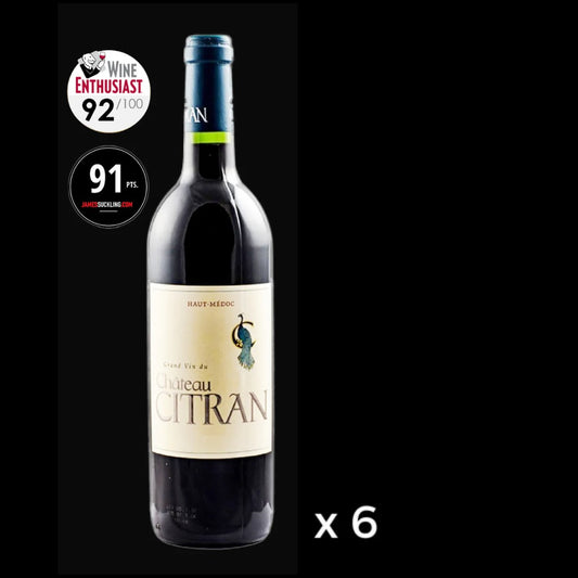 Chateau Citran Haut Medoc 2017 (6 bottles)