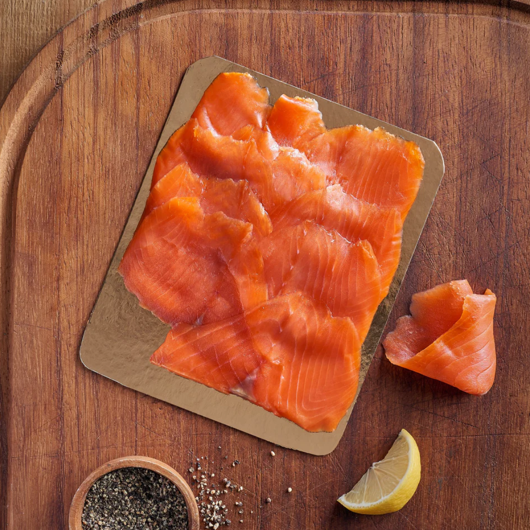 Brødr. Remø Smoked Salmon Pre-Sliced 100gm - Frozen