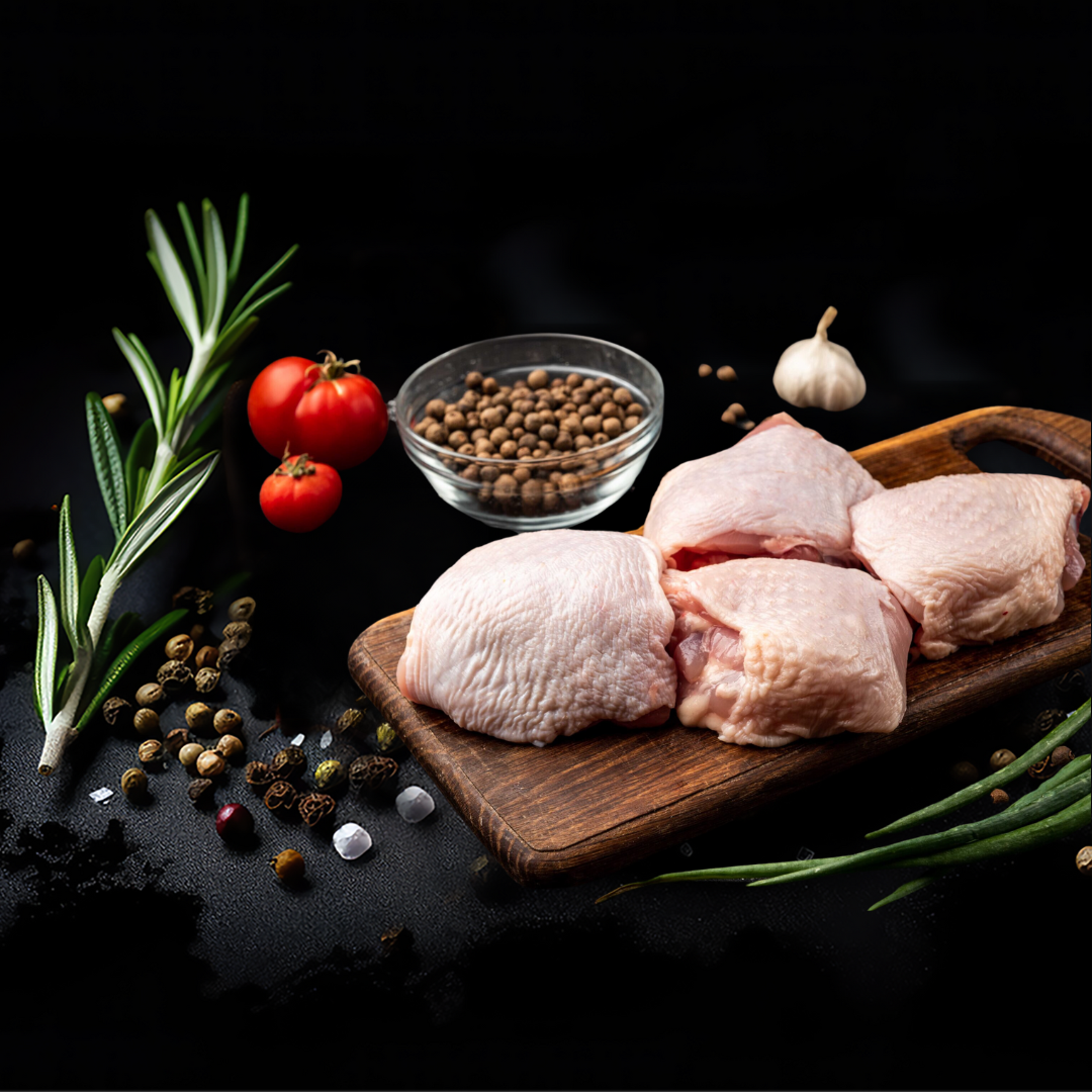 Chicken Thigh Bone In 400gm - Frozen