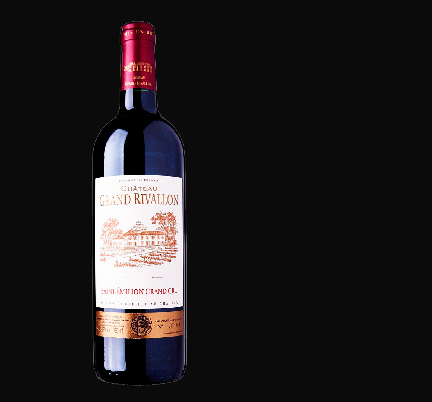 2013 Chateau Grand Rivallon Saint-Emilion Grand Cru