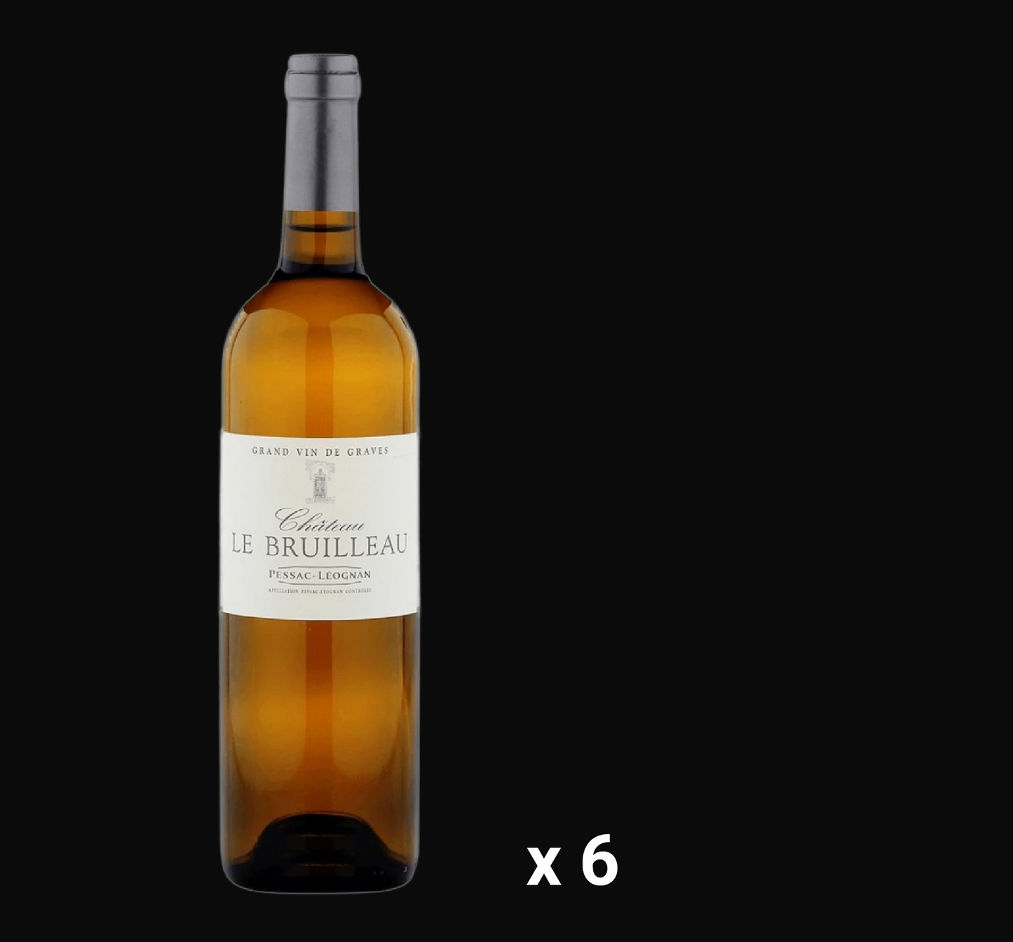 Chateau Le Bruilleau Blanc 2018 (6 bottles)