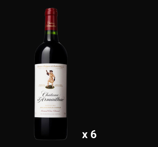 Chateau d'Armailhac Pauillac 2013 (6 bottles)