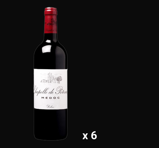 Chapelle De Potensac Medoc 2018 (6 bottles)