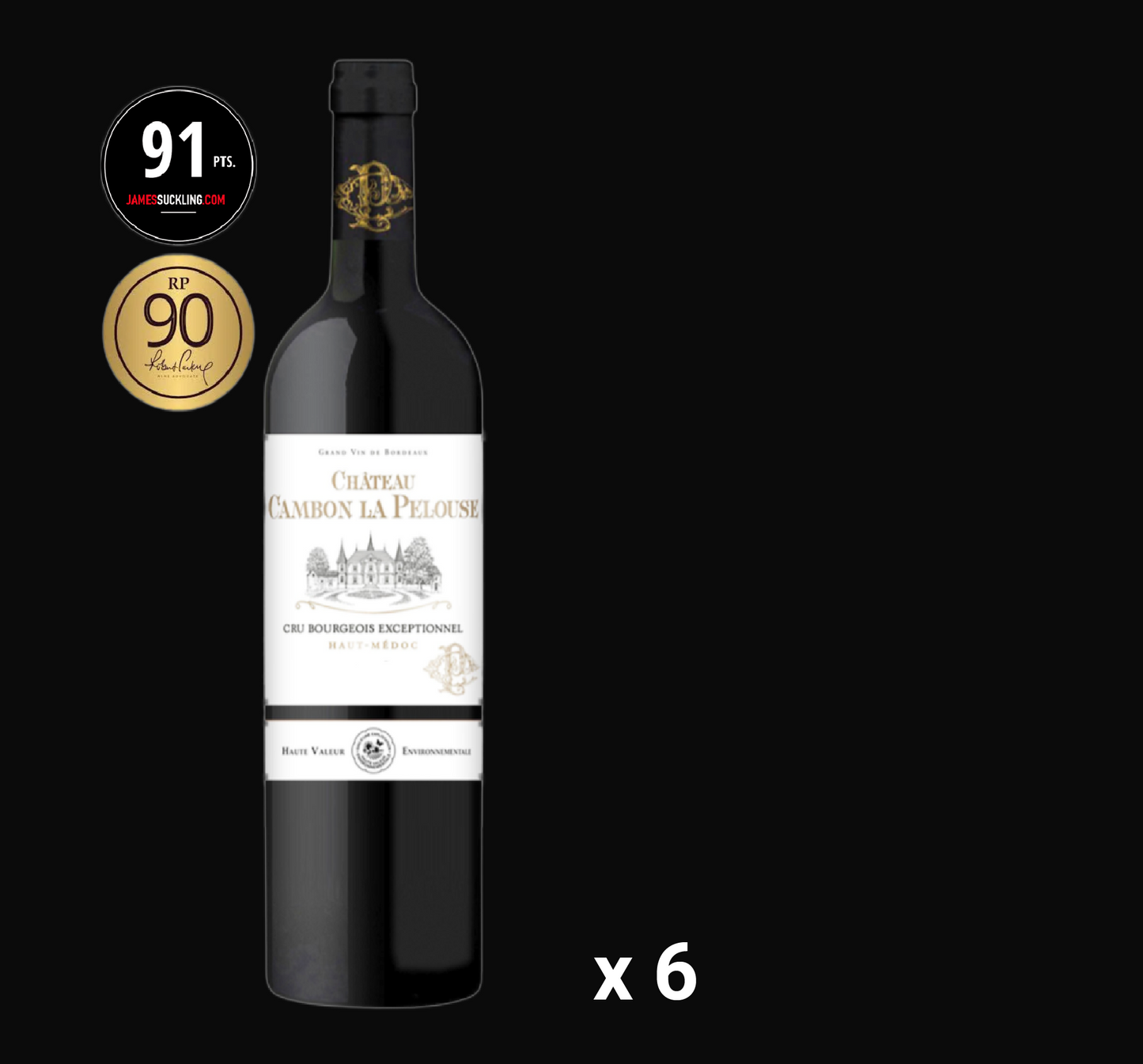 Chateau Cambon La Pelouse 2018 (6 bottles)