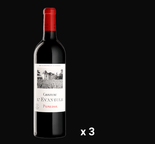 Chateau L'Evangile Pomerol 2012 (3 bottles)