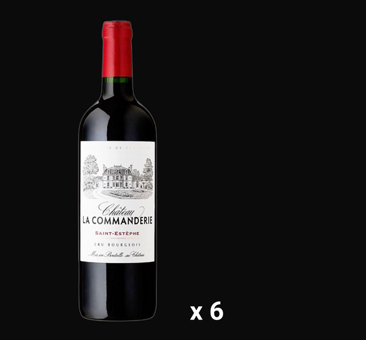 Chateau La Commanderie Saint-Estephe 2014 (6 bottles)