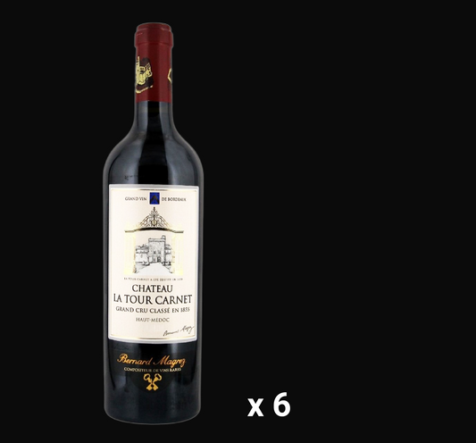 Chateau La Tour Carnet Bernard Margrez 2018 (6 bottles)