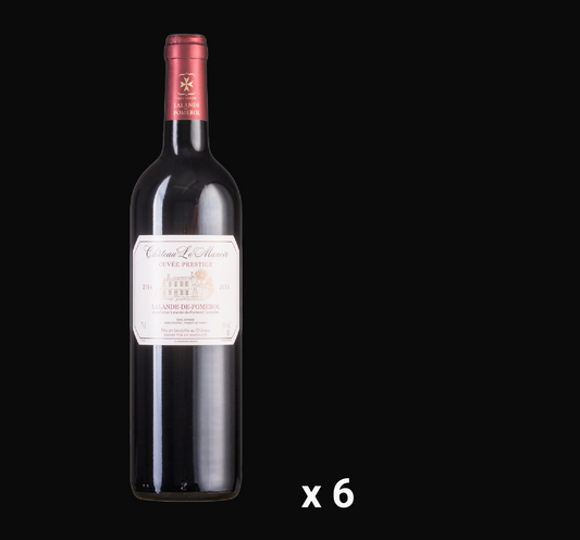 Chateau Le Manoir 2018 (6 bottles)