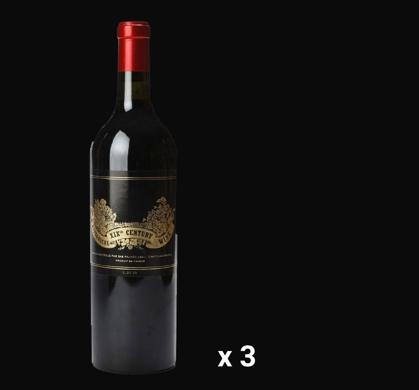 Historical XIXth Century Wine (3 bottles)