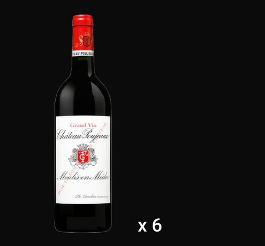 Chateau Poujeaux Moulis 2014 (6 bottles)