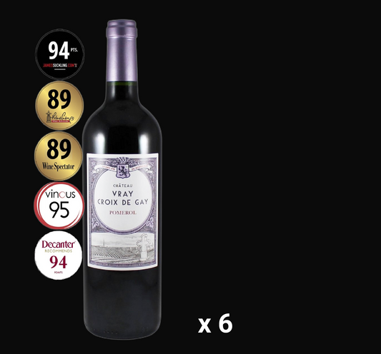 Chateau Vray Croix de Gay Pomerol 2015 (6 bottles)