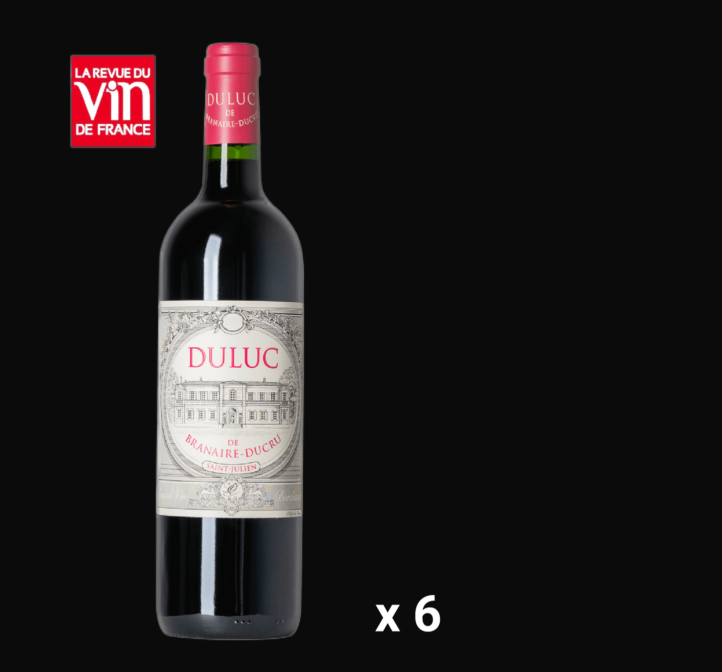 Duluc de Branaire-Ducru Saint-Julien 2017 (6 bottles)