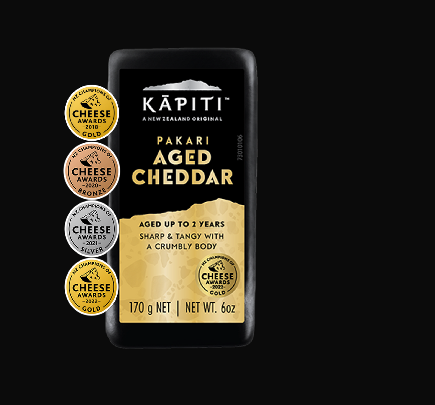 Kapiti Pakari Aged Cheddar 170gm