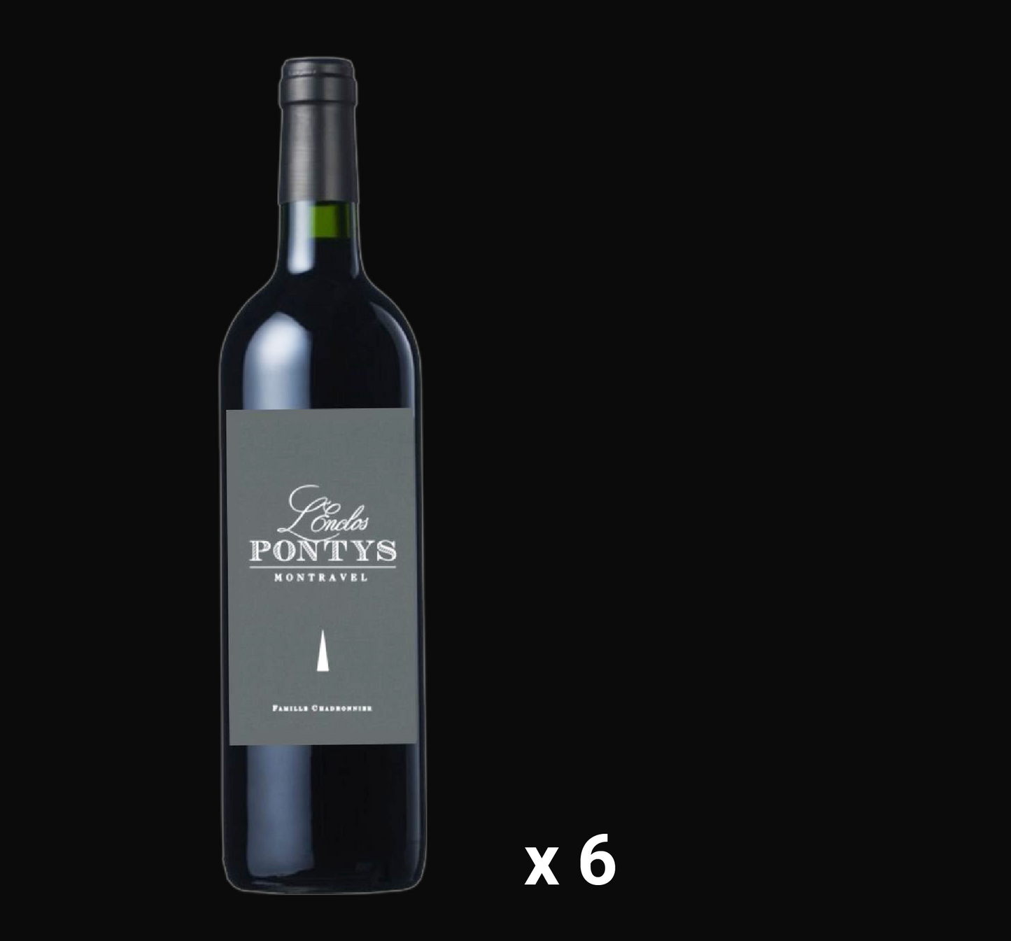 L'Enclos Pontys Montravel 2012 (6 bottles)
