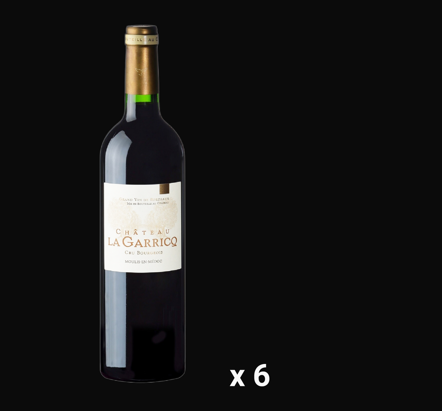 Chateau La Garricq Moulis 2017 (6 bottles)
