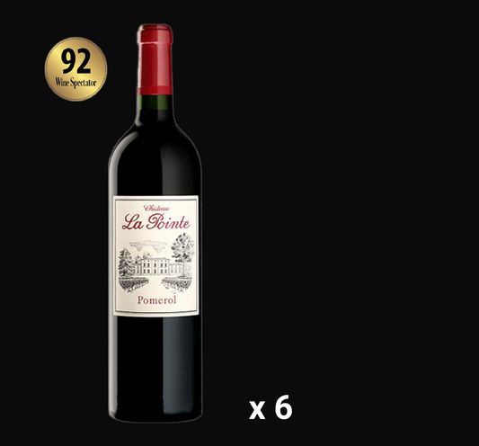 Chateau La Pointe Pomerol 2018 (6 bottles)