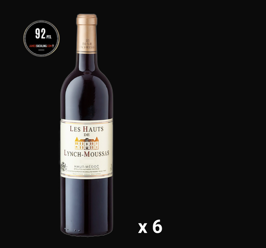 Les Hauts de Lynch-Moussas 2017 (6 bottles)