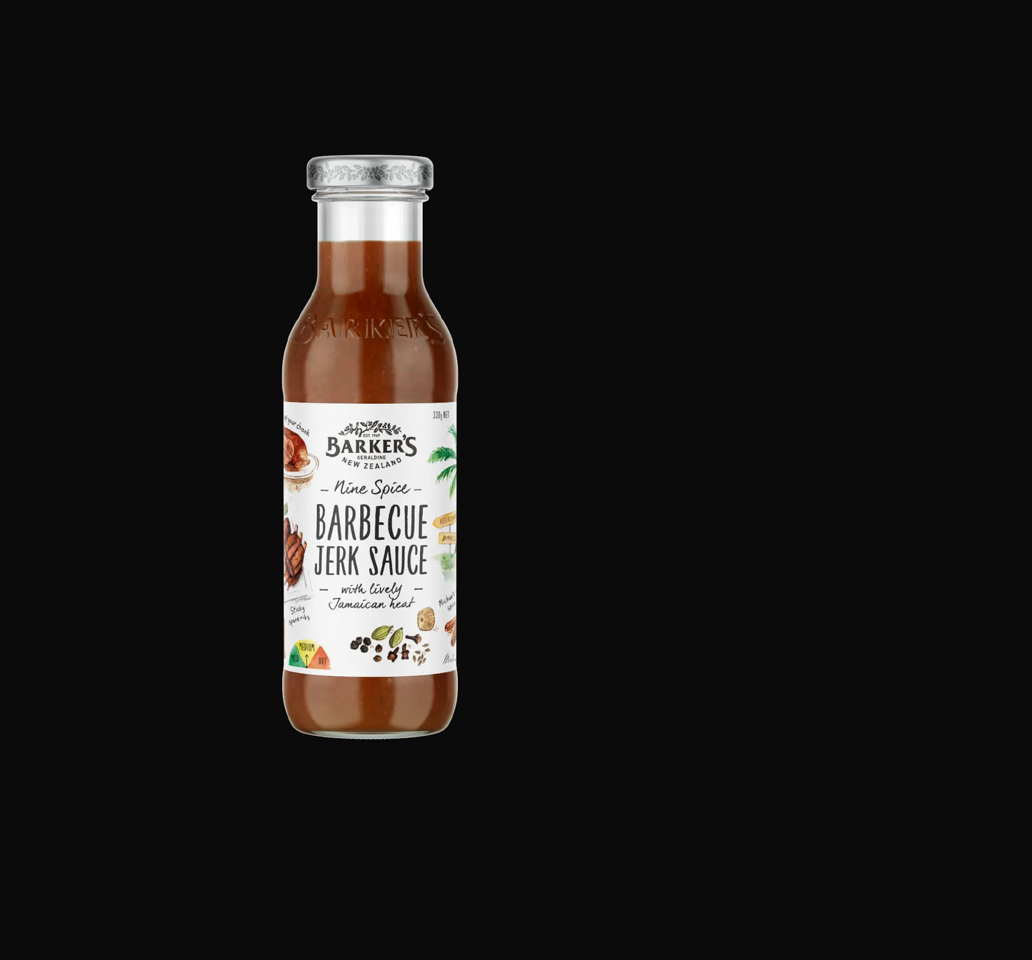 Nine Spice Barbeque Jerk Sauce 330gm