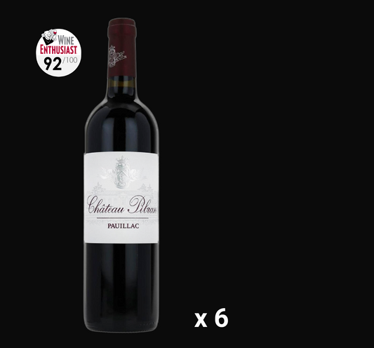 Chateau Pibran Pauillac 2017 (6 bottles)