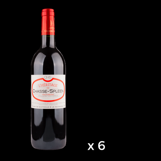 L'Héritage de Chasse-Spleen 2018 (6 bottles)