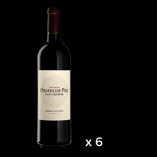 Chateau Les Ormes De Pez Saint-Estephe A.C. 2019 (6 bottles)