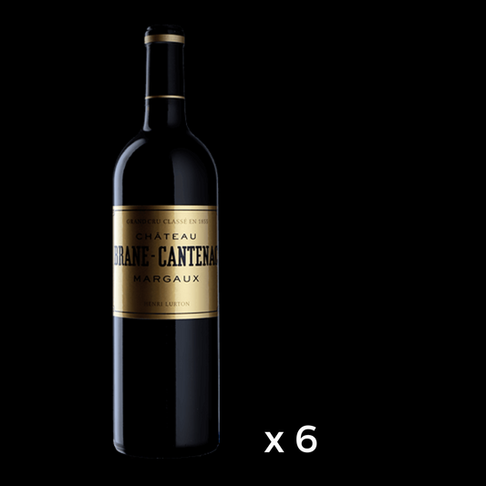 Chateau Brane Cantenac Margaux 2019 (6 bottles)