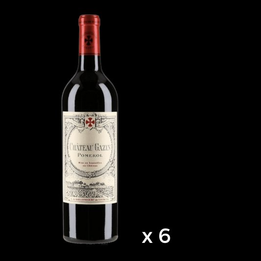 Chateau Gazin Pomerol 2019 (6 bottles)