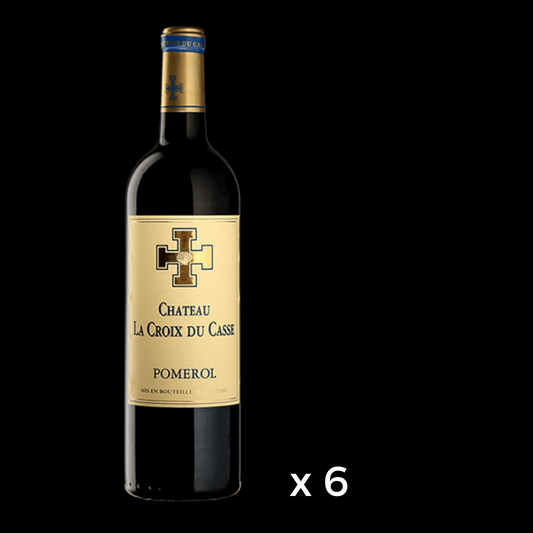Chateau La Croix Du Casse Pomerol 2019 (6 bottles)