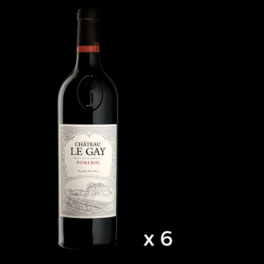 Chateau Le Gay Pomerol 2019 (6 bottles)