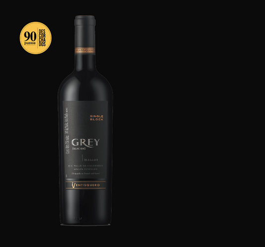 Vina Ventisquero 'Grey' Glacier Robleria Vineyard Single Block Merlot Maipo Valley