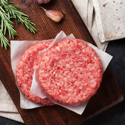 Beef Patty Individual Wrap - Frozen