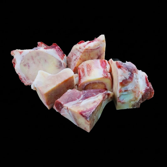 Beef Marrow Bone Cut Cube 1kg - Frozen