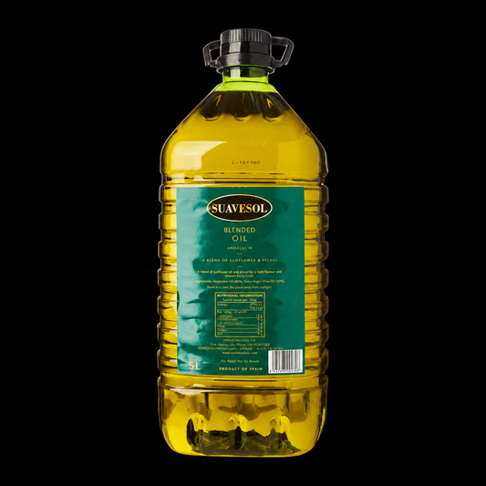 Aceites Vallejo Blended Oil - Sunflower & Extra Virgin Olive Oil 5ℓ