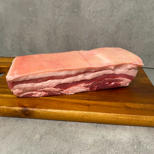 Pork Belly  Skin On 500g - Frozen