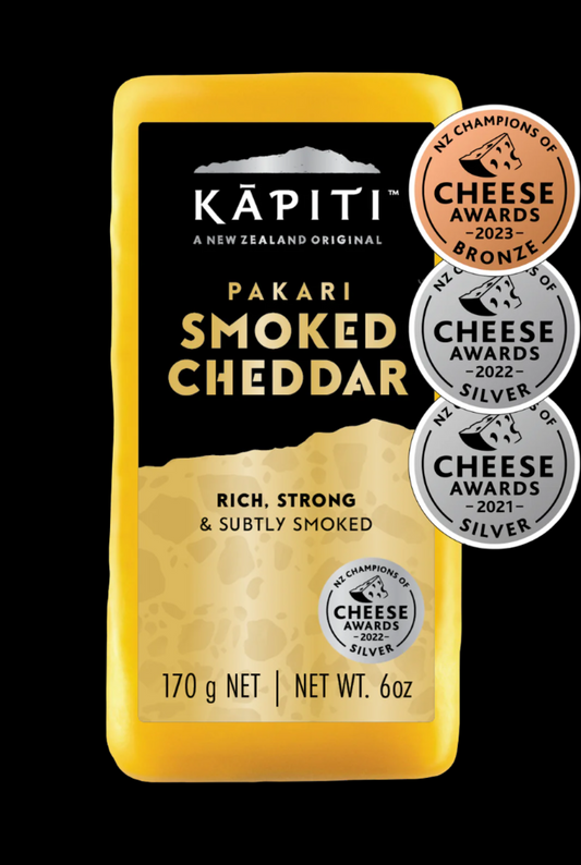 Kapiti Pakari Smoked Cheddar 170gm