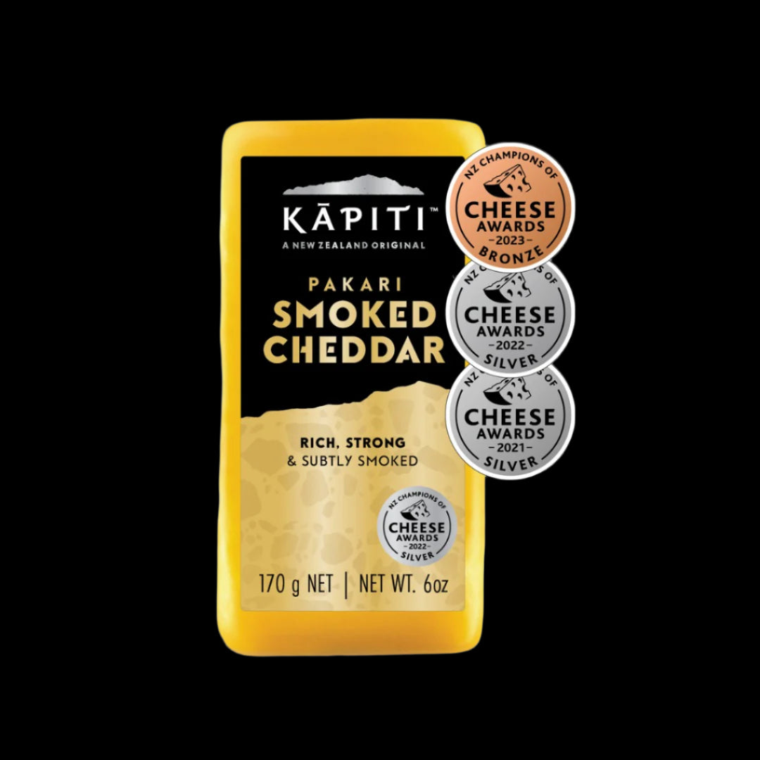 Kapiti Pakari Smoked Cheddar 170gm