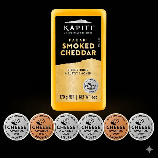 Kapiti Pakari Smoked Cheddar 170gm