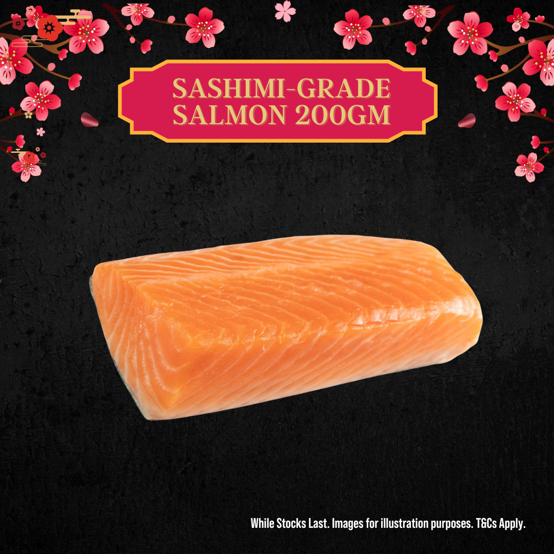Brodr. Remo Salmon Portion (Sashimi-Grade) - TRIM 200gm - Frozen