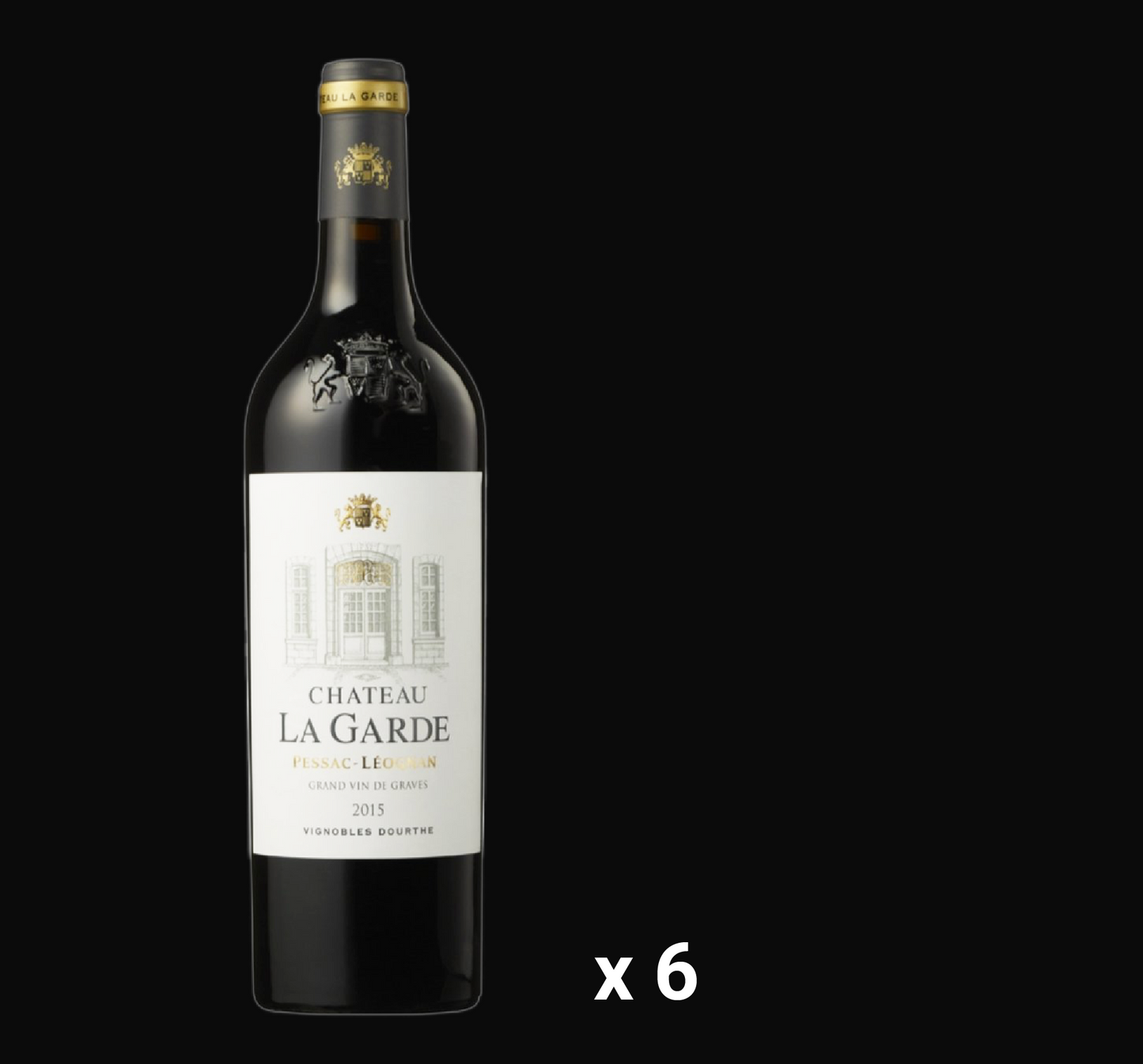 2013 Chateau La Garde Pessac-Leognan Grand Vin De Graves (6 bottles)