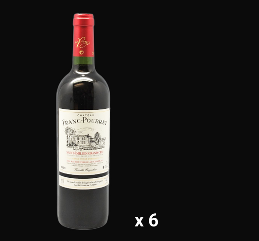 Chateau Franc Pourret 2017 (6 bottles)