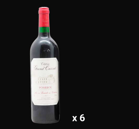 Chateau Grand Cassat Pomerol 2018 (6 bottles)
