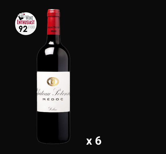 Chateau Potensac Medoc 2017 (6 bottles)