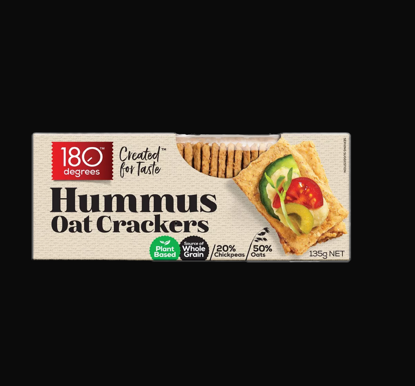 Hummus Oat Crackers 135gm