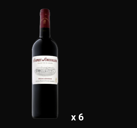 L'Esprit de Chevalier 2017 (6 bottles)