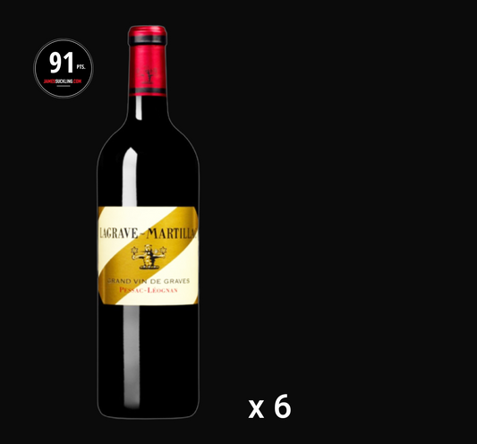 Lagrave-Martillac Pessac Leognan 2017 (6 bottles)