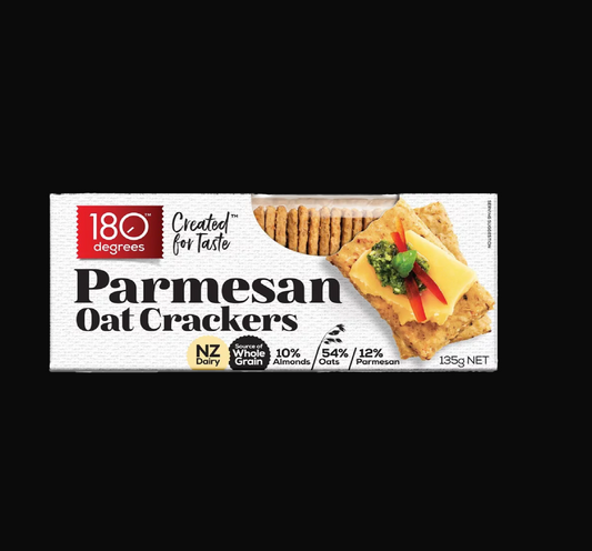 Parmesan Oat Crackers 135gm