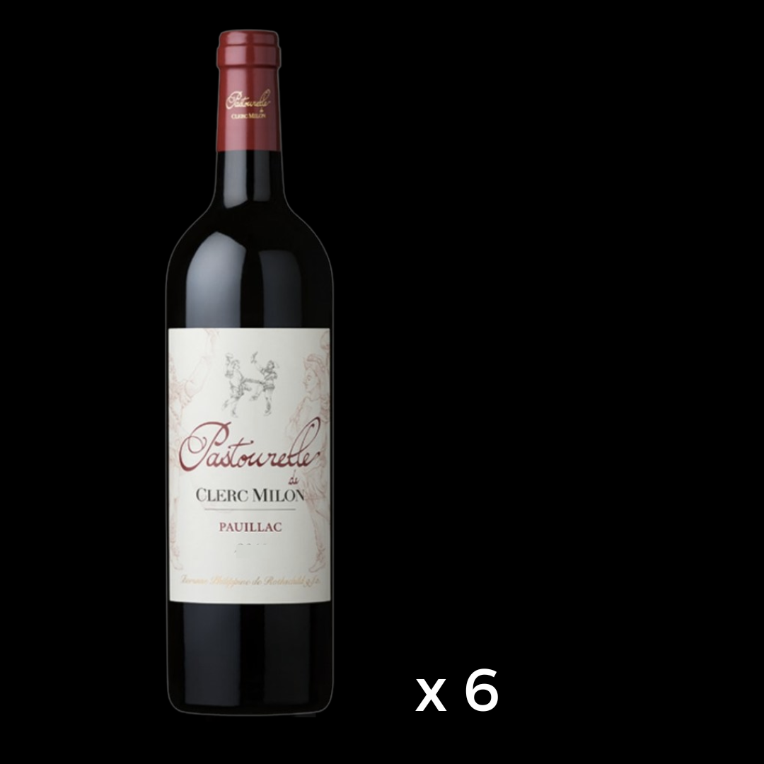Pastourelle De Clerc Milon Pauillac 2014 (6 bottles)